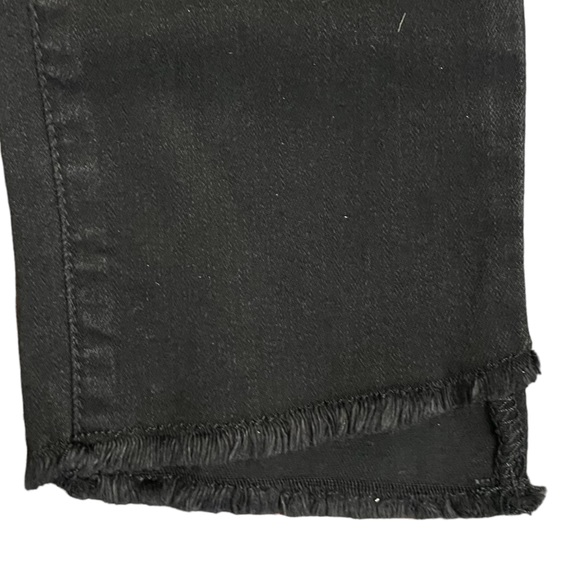 Democracy Black Wash Distressed Luxe Touch Premium Freedom Ankle Length Jean - Picture 6 of 11